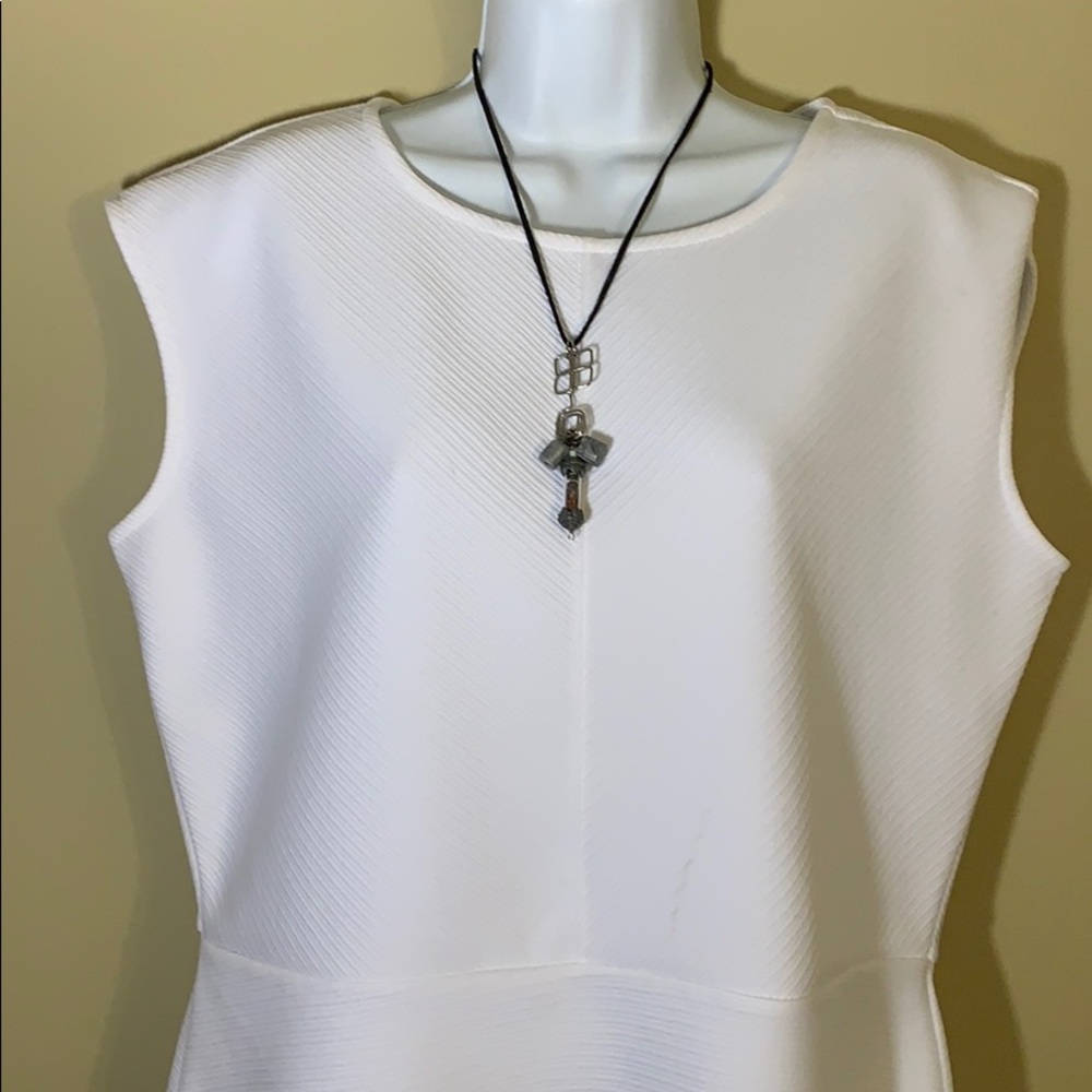 OOAK Handmade Liquid Metal & Safari Necklace - Picture 2 of 2